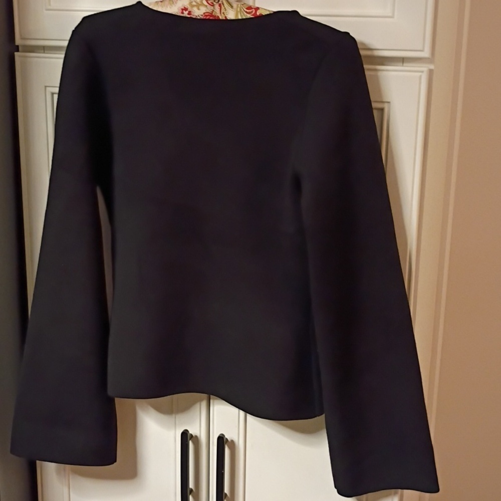 NWT Double Breasted Joie Black Cardigan - Picture 7 of 7